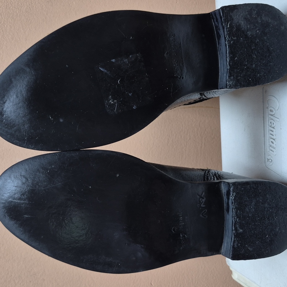 KATE SPADE- LEATHER ANKLE BOOTIES - Picture 8 of 9